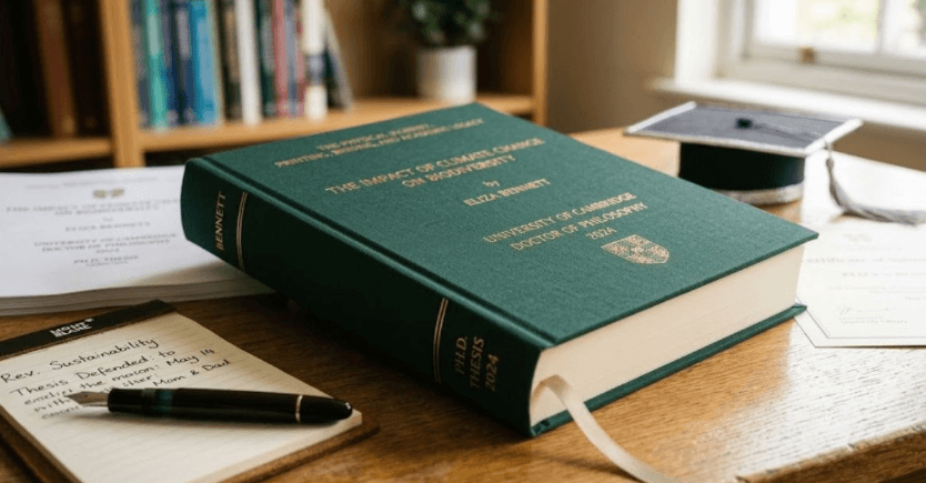 TesiLab Review: Fast and Sustainable Thesis Printing in Germany